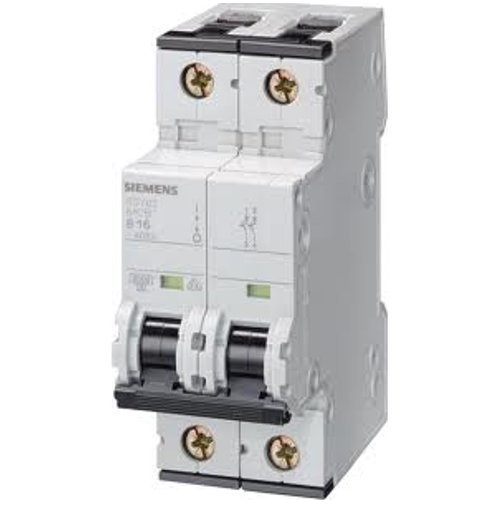 Cầu dao tự động -aptomat  MCB 2P Siemens 5SY5220-7, 20A, 10kA